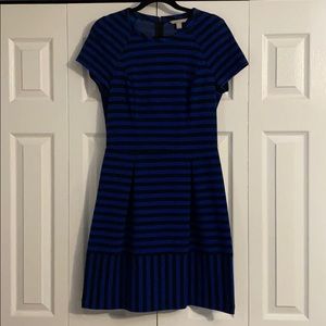 Banana Republic Blue & Black Dress Sz 10